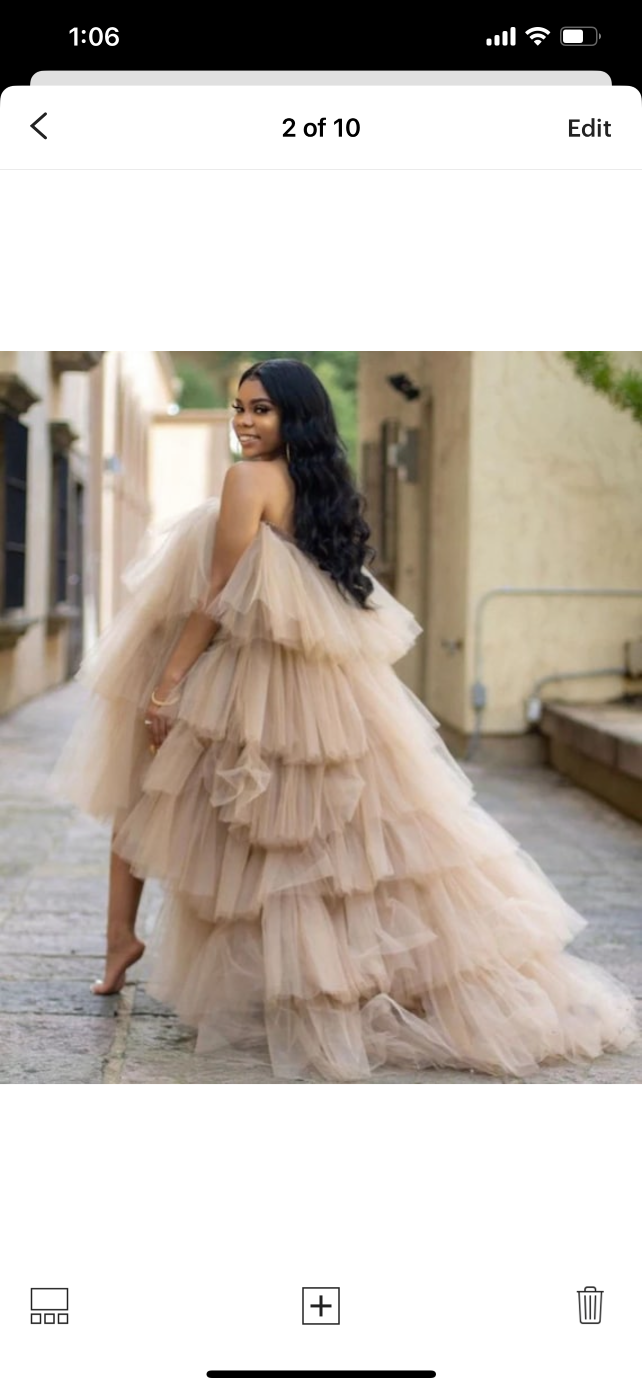 LULU ORCHID HI-LOW DRESS