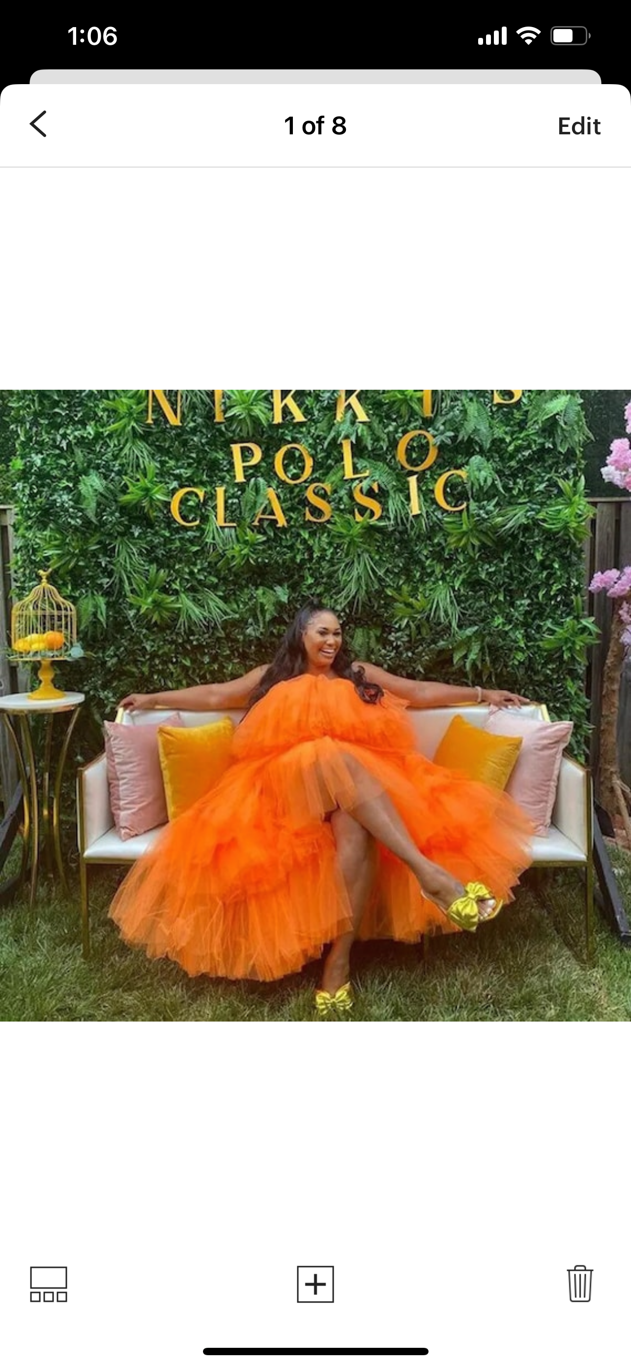 LULU ORCHID HI-LOW DRESS